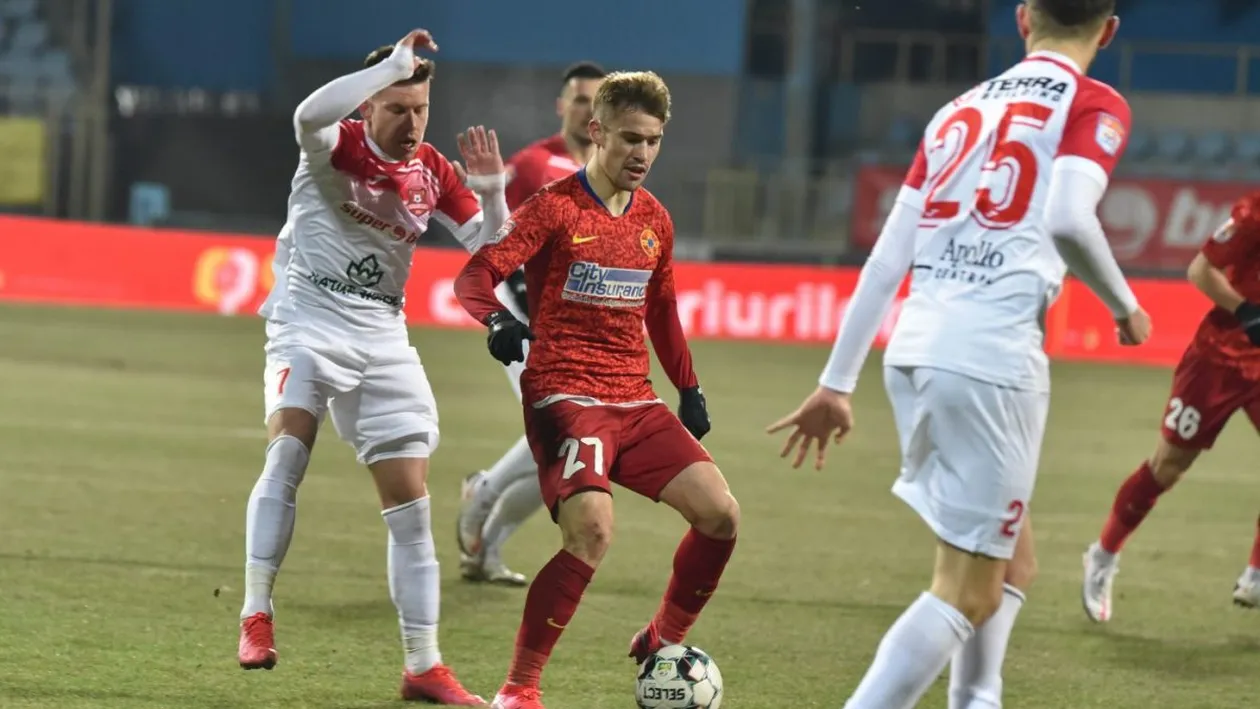 FCSB în derivă » Eșec la Mediaș cu FC Hermannstadt, iar locul 1 e în pericol!