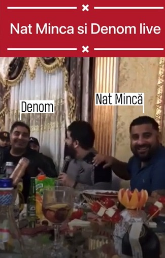 Denom și Nat Mincă, lângă Miraj Tzunami