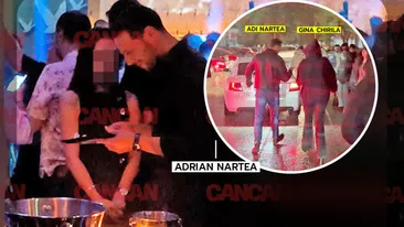 Adi Nartea are rizz-ul la el! După Gina Chirilă, a urmat brunețica