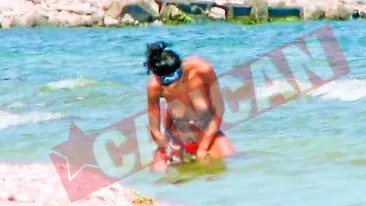 Cosmina, pas alergator spre toaleta