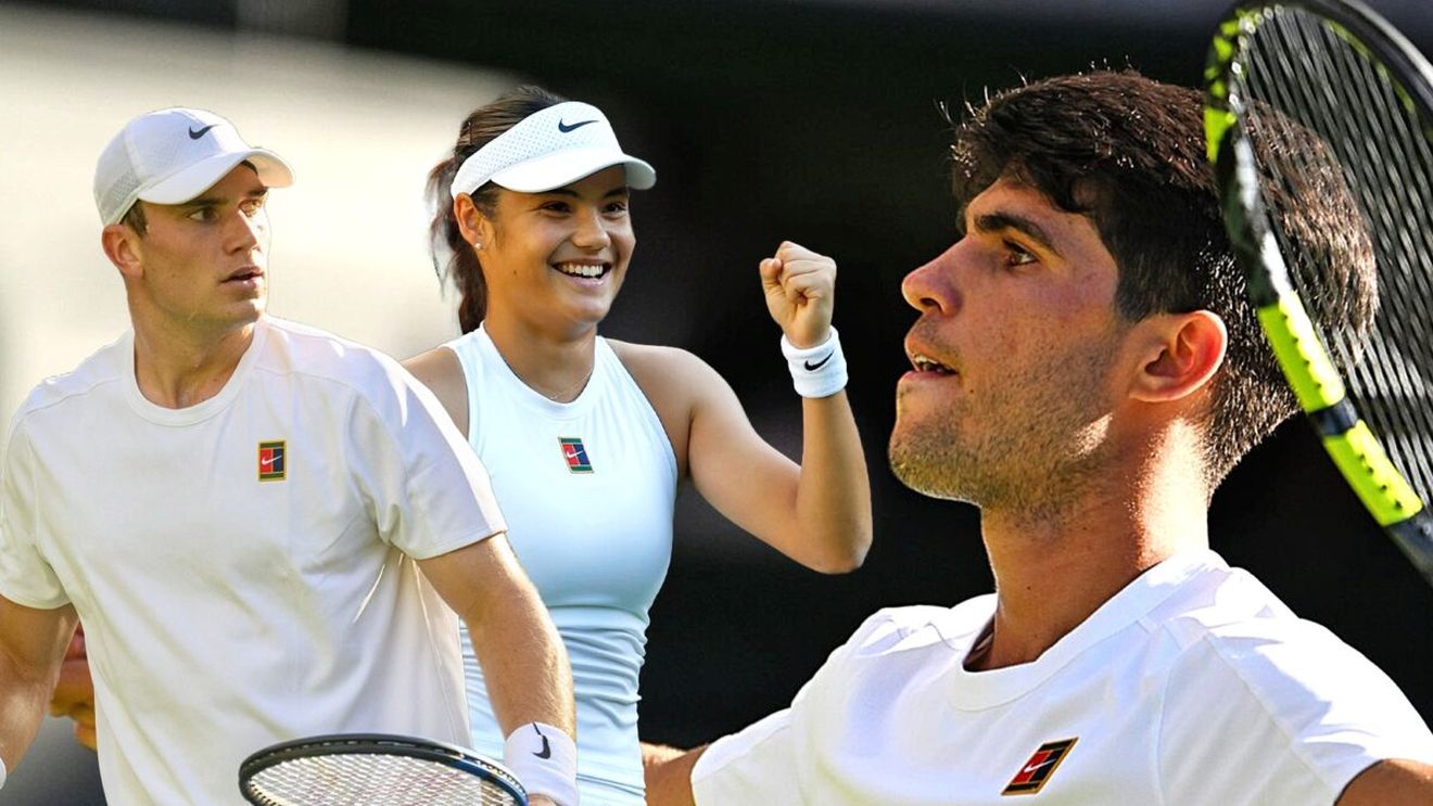 Triunghi amoros la Wimbledon? Inima Emmei Răducanu, disputată de doi bărbați celebri! Unul o urmărește din tribune, altul o provoacă pe teren