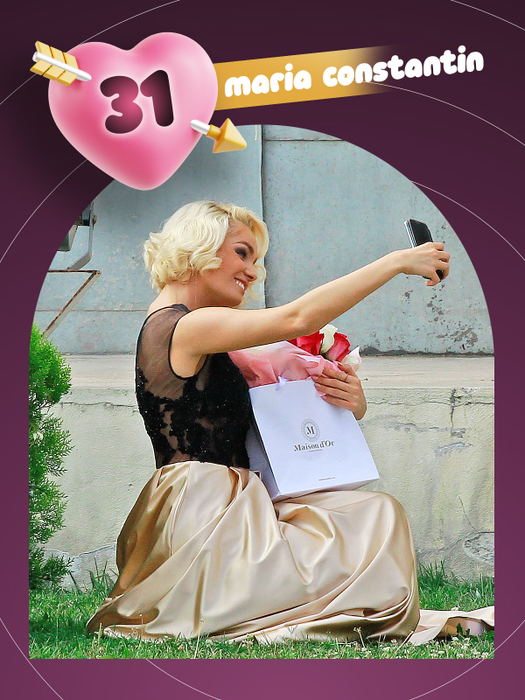 Bianca Drăgușanu, Cristina Pucean și Ramona Olaru, răsfățate peste măsură! Top 40 iubăreți cu brațele pline de flori, de Valentine’s Day