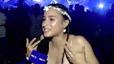 Ireal! Cum s-a îmbrăcat această tânără în prima seară a festivalului Neversea: Am vrut să arat ca o..