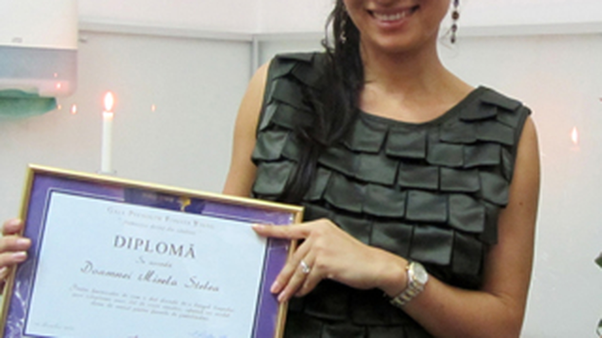 Mirela Stelea si-a completat colectia de premii castigate in 2011. Premiata alaturi de Mihaela Radulescu