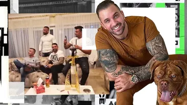 Alex Bodi și-a strâns brigada acasă, la o narghilea, în așteptarea noului termen de judecată
