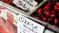 NU E BANC! Câți lei costă un kilogram de cireșe azi, 16 mai 2025, în Piața Obor