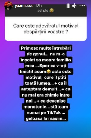 Scandalul momentului se adâncește. După ce a anunțat despărțirea de Narcisa Moisa, Yoannes aruncă bomba: „Nu am fost căsătorit”
