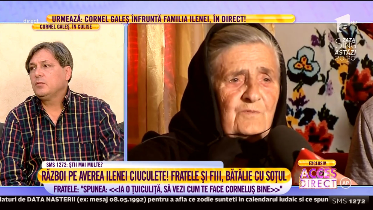 Cornel Galeş, prima confruntare cu familia Ilenei Ciuculete! Cum răspunde acuzaţiilor soţul artistei