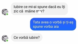 Bancul începutului de săptămână | ”Iubire, ce mi-ai spune dacă mâine mor?”