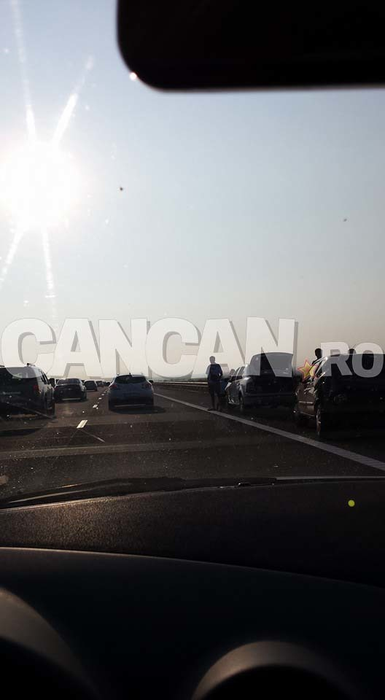 Accident în lant pe A2! Traficul spre Constanta este îngreunat