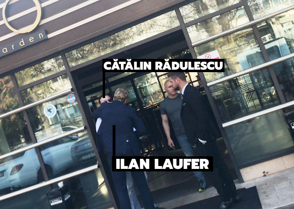 Ilan Laufer și Cătălin Rădulescu s-au salutat cordial