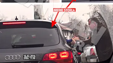 Singur între patru geamuri electrice! MM Stoica a ”fugit” la Becali culcat pe bancheta din spate