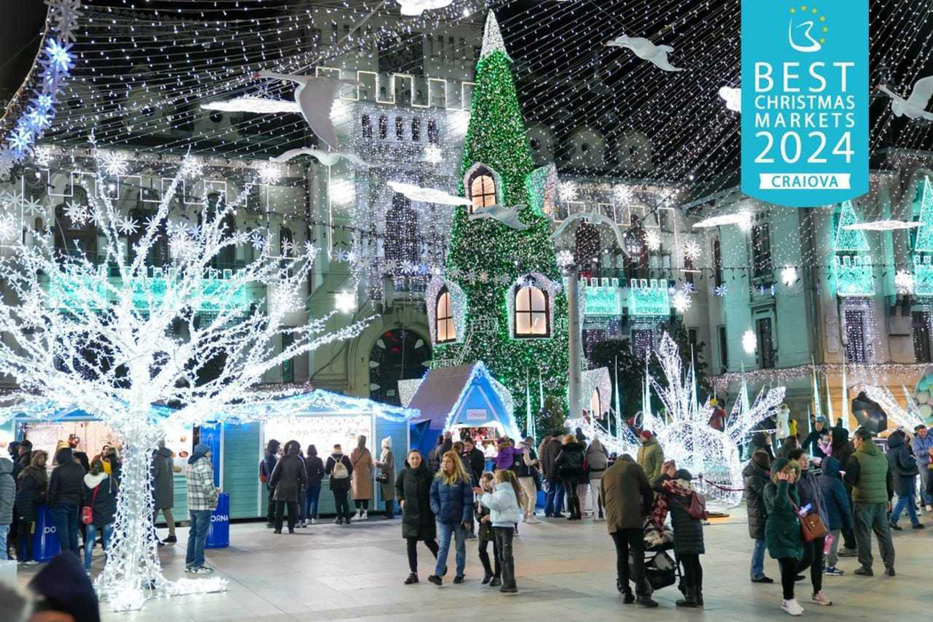 Comunicat de presă. Craiova 2023: Afluență record și ocupare 100% a spațiilor de cazare cu prilejul Târgului de Crăciun Craiova, votat al doilea cel mai frumos din Europa
