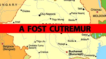 A fost cutremur în România, în urmă cu doar câteva minute! În ce orașe s-a simțit
