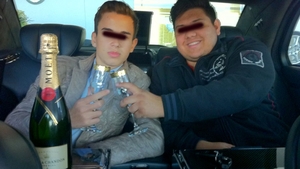 Fitele lui Franco, pustiul care a avut o idila cu Simona Trasca! Are bodyguard care conduce Maybach-ul si fumeaza trabucuri