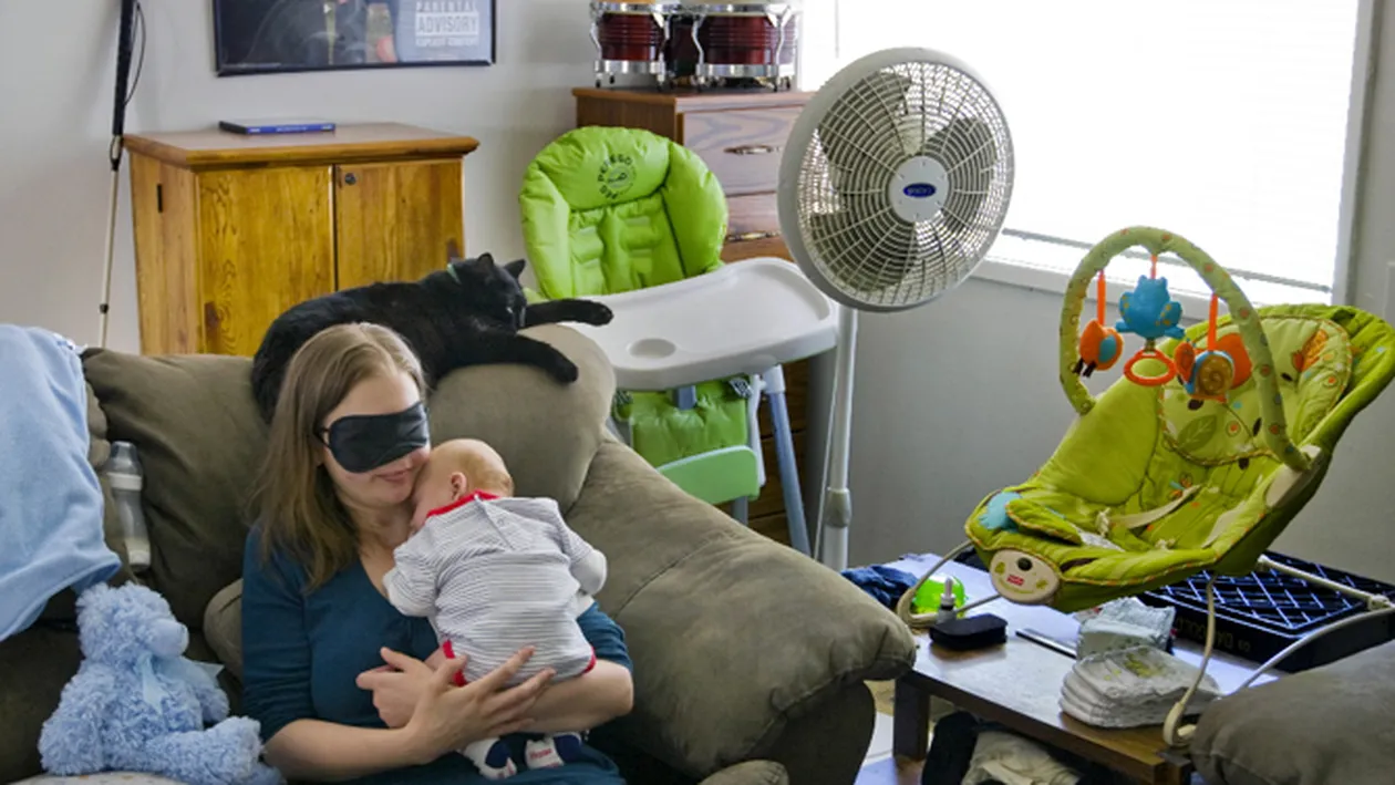 VIDEO Fata cu jumatate de fata!