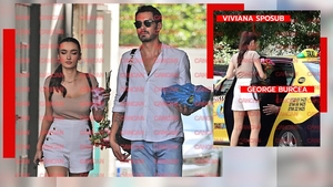 Avem imaginile! George Burcea și Viviana Sposub s-au împăcat! Ea își făcuse un nou iubit, dar actorul a iertat infidelitatea!