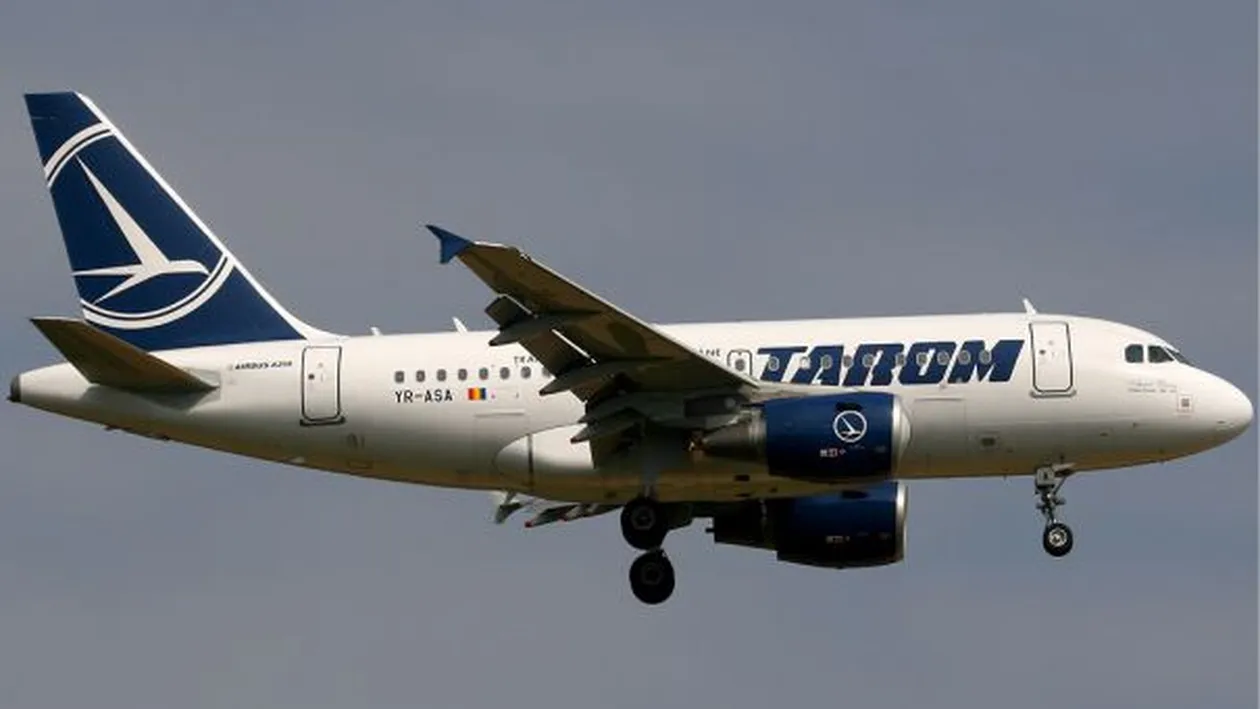 Incident pe aeroportul Otopeni! O cursă Tarom s-a reîntors pe pistă, după ce un geam s-a fisurat