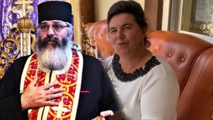 Mama Geta îl felicită pe părintele Calistrat pentru corecția pe care a aplicat-o celor două enoriașe. Revoltător ce a putut spune în mediul online