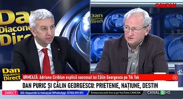 Dan Diaconescu DIRECT | Dan Puric, dezvăluiri despre situația politică din România: ”Călin Georgescu n-a ieșit din cursă”