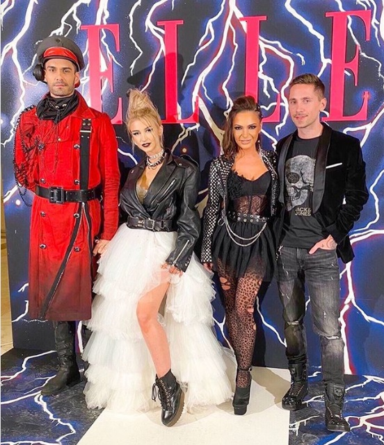 Andreea Bălan, într-o rochie de mireasă sexy la Elle Style Awards 2019. Cântăreața și soțul ei i-au uimit pe invitați cu aparițiile lor
