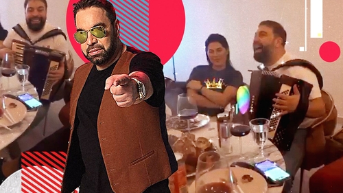 Florin Salam, show la masa de Crăciun pentru Bianca Drăgușanu și Roxana Dobre