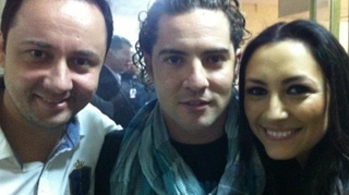 Andra, in al noualea cer: "Am reusit sa fac poze cu David Bisbal in culise"