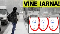 E oficial, vine iarna în toată România! Pe ce dată exactă începe să ningă în București. Anunțul făcut de meteorologii Accuweather