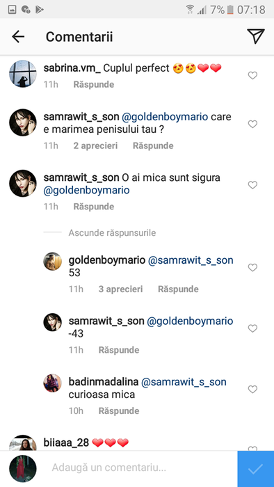 „Ginerele” Andreei Esca a fost întrebat care e dimensiunea „comorii” dintre picioare. Mario Fresh a răspuns prompt