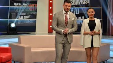 Andreea Mantea a părăsit de urgență platoul emisiunii! Ce s-a întâmplat și care a fost declarația lui Victor Slav care a rămas să prezinte night show-ul