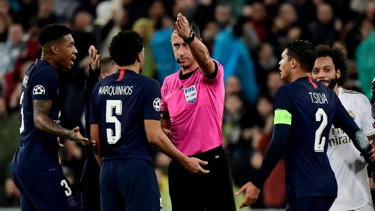 „VAR”-ul a adus scandalul pe „Santiago Bernabeu” la Real – PSG!