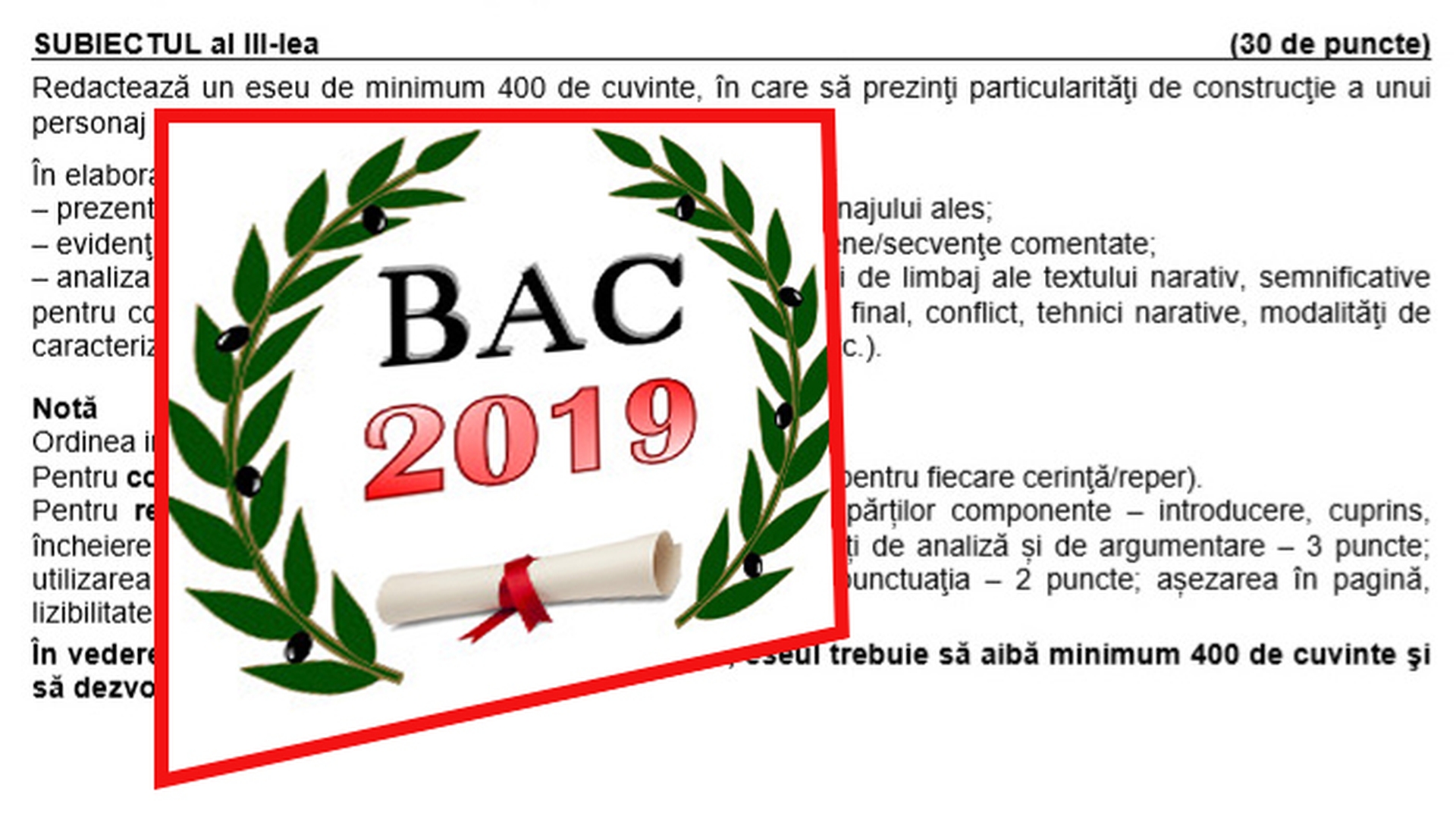 BAC 2019. Ce subiecte au picat la proba scrisă de la Limba și literatura română. Real și Uman