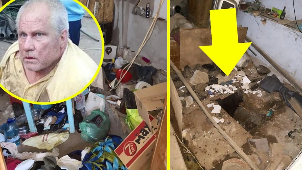 A fost descoperit un beci secret în casa lui Gheorghe Dincă. Criminalul din Caracal nu lăsa pe nimeni acolo
