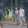 Erika Isac i-a dat „KO” lui M.G.L. doar din priviri! Artistul a ieșit de la sală direct într-o nouă rundă