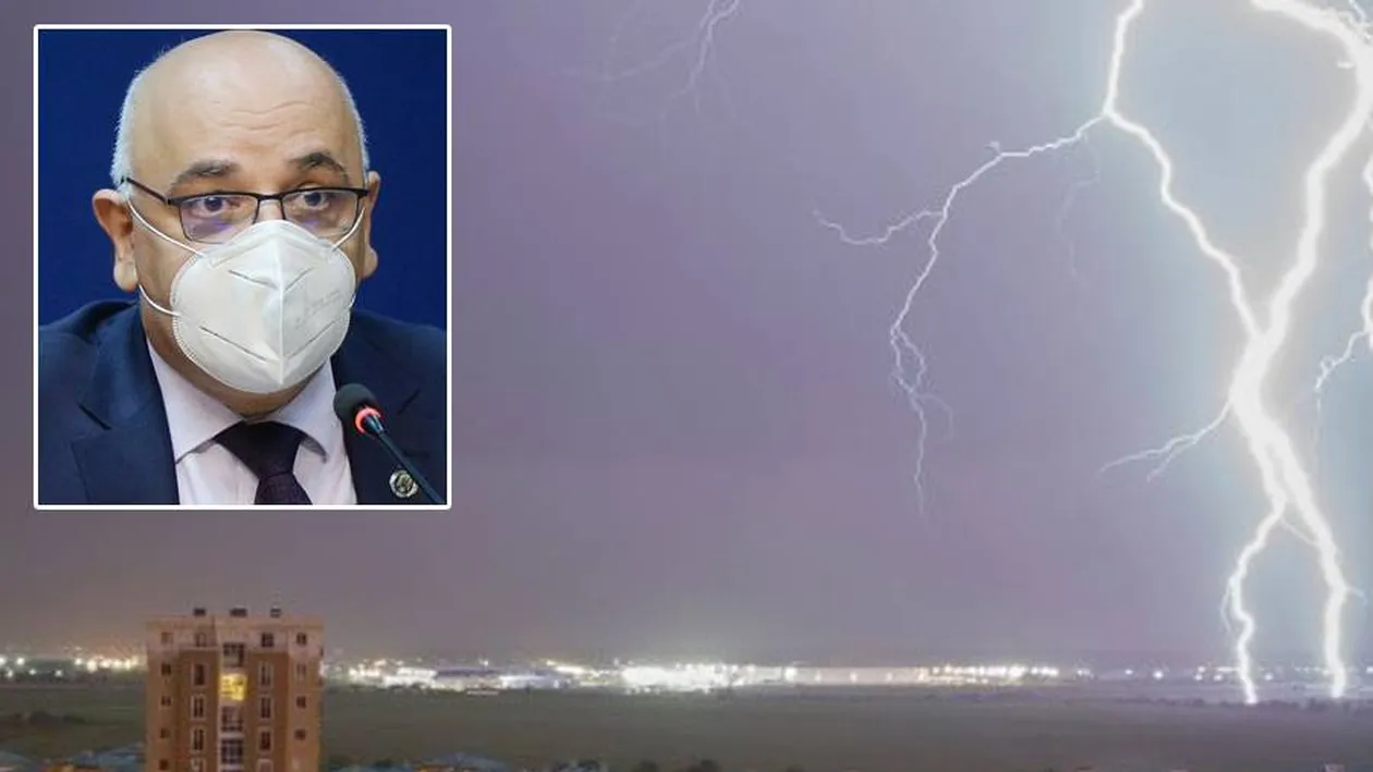 ANM, alerte de ultim moment! Cod roșu și portocaliu în mai multe zone ale țării! Indicațiile lui Raed Arafat