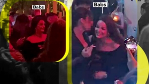 Babs a ieșit la joc la două luni de la ”divorțul” de Hâtz!