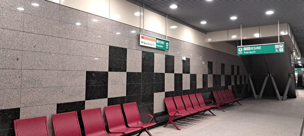 Primele imagini cu primul segment de metrou dat în folosință în 2023 | FOTO