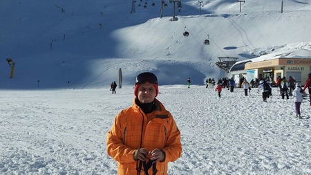 Edmond Talmacean a lasat muzica pentru sport. Politicianul – dansator s-a facut schior!