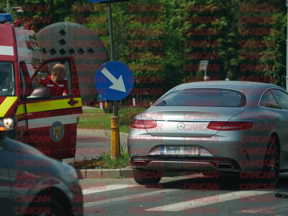 Fiica lui Eduard Uzunov, accident pe străzile Capitalei/ Foto: CANCAN.RO