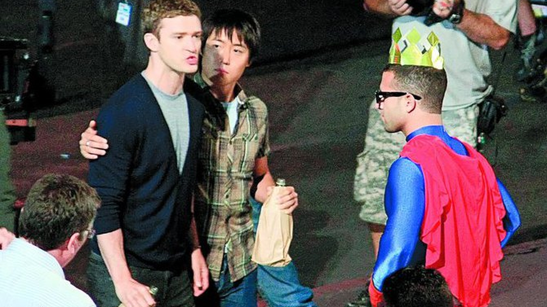 A vrut sa-l bata pe "Spiderman"!