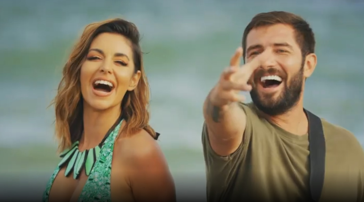 Natalia Mateuț și Cătălin Cazacu sunt colegi la Antena Stars (Foto: captură video)