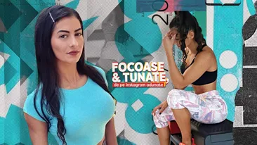 Antrenoarea care scoate „untul” din tine! Cerasela are un trup perfect, pătrățele și cel mai fit funduleț