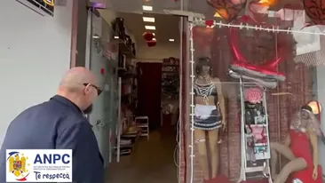 Ce a putut găsi Piedone într-un magazin cu jucării pentru adulți din București: La ce folosește asta? Când a aflat, șeful ANPC a închis shop-ul