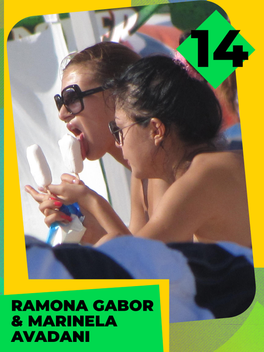 TOP 30 sexy vedete care au făcut show cu frișcă și cu înghețată! Antonia, Delia și Babs nu s-au putut abține! Avem 100 de fotografii de colecție!