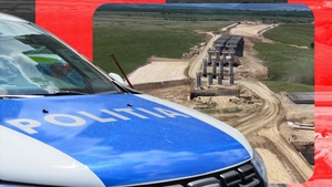 Muncitor de 64 de ani, mort pe șantierul autostrăzii Sibiu-Făgăraș după o cădere de la 12 metri. Poliția și ITM au deschis anchete
