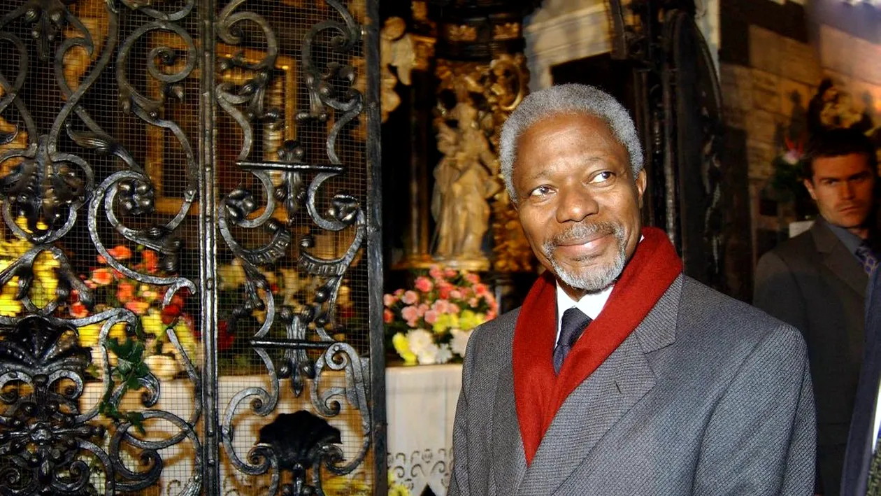 Kofi Annan, fostul secretar general al ONU, a murit!