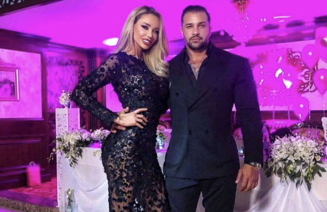 Bianca Drăgușanu, alături de iubitul ei, Alex Bodi