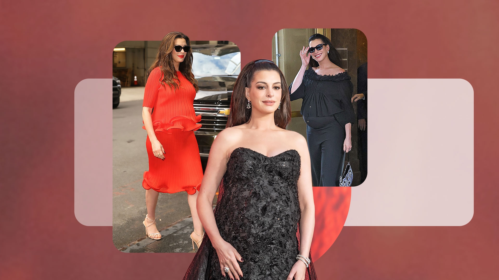 Anne Hathaway, însărcinată și mai elegantă ca niciodată! Ce ținută a ales pentru una dintre cele mai importante premiere ale anului