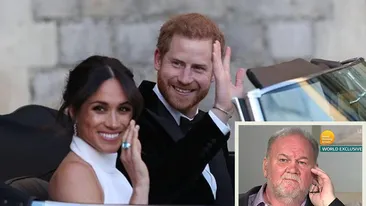 Prințul Harry, avertizare neașteptată din partea socrului său când i-a cerut binecuvântarea ca să se căsătorească cu Meghan. Thomas Markle a făcut dezvăluiri-bombă în primul interviu după nunta cuplului regal