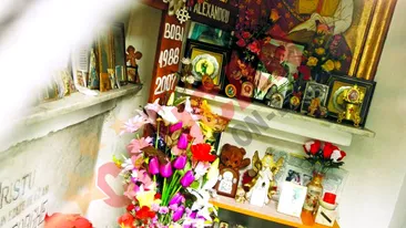 Flori proaspete la mormantul lui Ralph